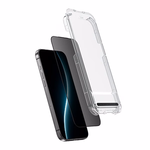 Закалённое стекло Benks Glass Warrior Privacy для iPhone 17/16 Pro чёрное