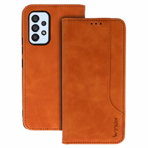 Wonder Prime Ümbris jaoks Samsung Galaxy A53 5G brown