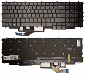 Keyboard DELL G7 17 7700, koos backlight, US