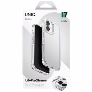 Uniq Lifepro Xtreme Ümbris jaoks iPhone 17 - Läbipaistev