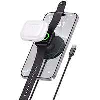 Borofone juhtmevaba induktsioonilaadija BQ41 Glory 3 in 1 15W must