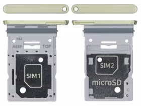 SIM-kaardi hoidja Samsung A556 A55 5G Awesome Lemon originaal (teeninduskomplekt)