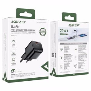 Laadija Acefast A73 Mini must (PD20W)