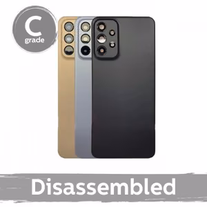 Tagakaas ühilduv Samsung A236 A23 5G (A235 A23 4G) / must / koos kaameraläätse 100% originaal (8/10 lahtivõetud)
