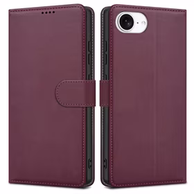 Ümbris Fancy Wallet Apple iPhone 13/14 burgundia