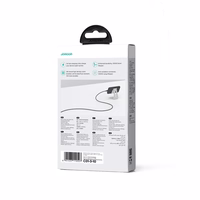 Joyroom Multi-Color Series S-A34 USB-A / Lightning 3A kaabel 1m - must