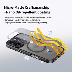 Rock Guard Touch Matte Series Magnetic Ümbris jaoks Iphone 16 hall