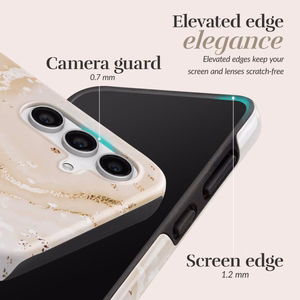 MIO Gold Marble Magsafe ümbris Samsung S24 FE 5G