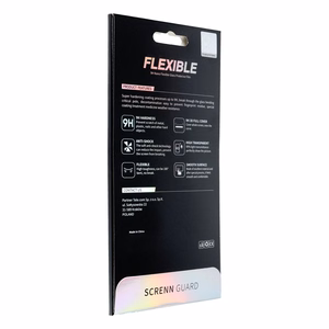 Bestsuit Flexible Hybrid Glass 5D jaoks Apple iPhone 12 mini must