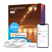 Nutikas WiFI LED Strip koos RGBWW Meross MSL320 (5 meter) HomeKit