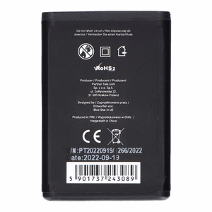 SININE STAR PREMIUM battery jaoks SAMSUNG B2710 Solid 1400 mAh