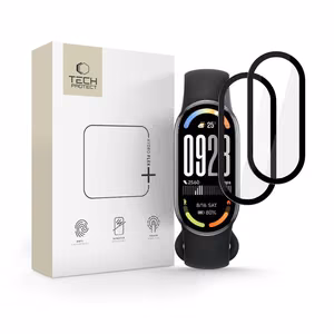 Tech-Protect Glass Flex+ 2-pack hybrid glass jaoks Xiaomi Smart Band 10 / 10 NFC - must