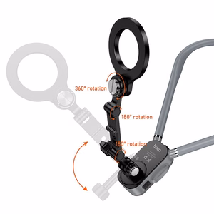 Neck magnetic phone hoidja Hoco K31 must hall