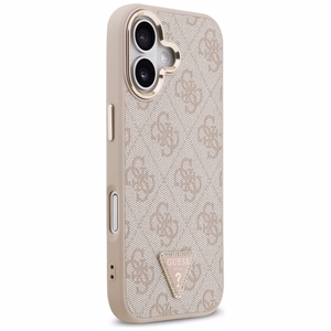 Guess 4G Triangle Logo MagSafe Ümbris jaoks iPhone 17 - Rose Kuldne