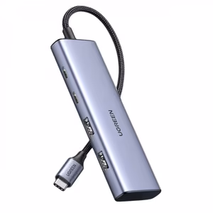 Adapter Ugreen CM473 (sisend: Type-C / väljund: 2x USB; 2x Type-C)