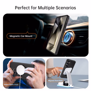 Rock Guard Touch Matte Series Magnetic Ümbris jaoks Samsung Galaxy S25 hall