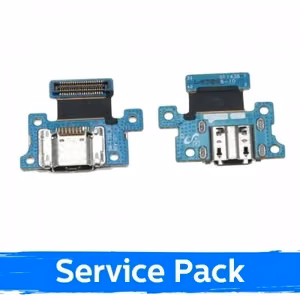 Laadimispesa ühilduv Samsung T700 Tab S 8.4'' koos flex-kaabliga / hõbedane (Service Pack)