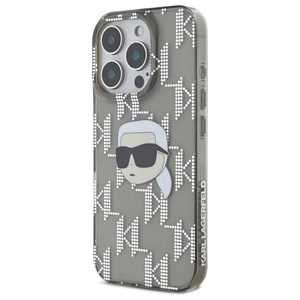 Karl Lagerfeld IML Karl Head Electroplated iPhone 16 Pro Ümbris - must