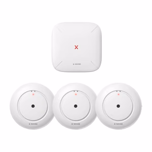 X-SENSE SWS54 nutikas veelekkekomplekt: 3 SWS51 andurit ja SBS50 tugijaam