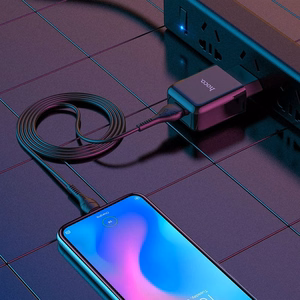 Phone Laadija Hoco USB A 2A 10W + Kaabel USB A to USB C N2 must