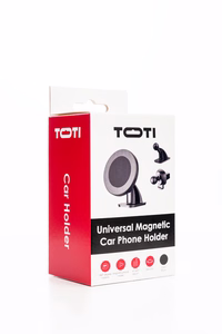 SEEK TOTI ümmargune magnetiline autohoidja 3M liimkinnitusega
