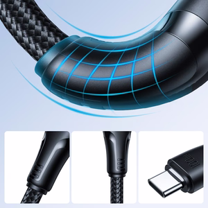 Joyroom S-A11 Surpass cable 60W USB-C - USB-C 0.25m - black