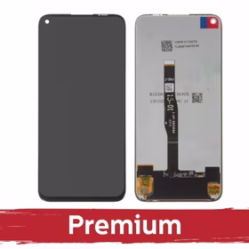 LCD Ekraan Ühildub Huawei P40 Lite / Nova 6 SE / Nova 5i Must OEM