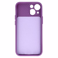 Camshield Soft jaoks Iphone 15 Lilla