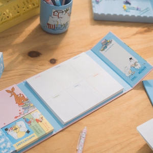 Moomins A4 nädalaplaneerija märkmepaberitega