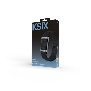 Ksix Smart Bracelet VITALIS nutivõru, must, 5 ATM