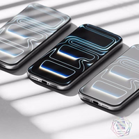 Ringke Easy Slide peegeldusvastane karastatud klaas iPhone 17 Pro jaoks