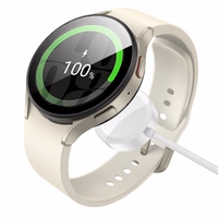 Borofone Wireless induction charger BQ37 Star 2,5W for iWatch 1-9, SE/SE2, Samsung Ultra/Ultra2 white