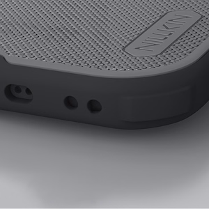 Nillkin Super Frosted Shield Pro MagSafe Compatible Ümbris jaoks iPhone 17 Air - Läbipaistev Must