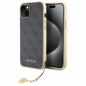 Guess 4G Charms Collection ümbris jaoks iPhone 15 Plus - hall