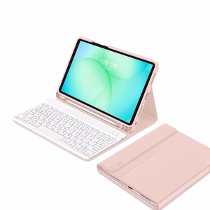 Tech-Protect SC Pen Case for Samsung Galaxy Tab A9+ / A11+ Plus 11.0 X210 / X215 / X216 / X230 / X235 / X236 - Pink