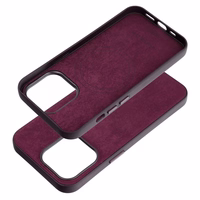 WOVEN MAG COVER Ümbris compatible with MagSafe jaoks IPHONE 13 Pro burgundy