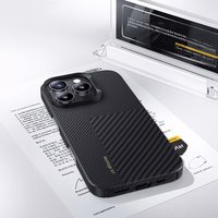 Benks Montage Magnetic Armor Air Kevlar Ümbris PC Frame 600D+1500D (M064) jaoks Iphone 16 Plus must