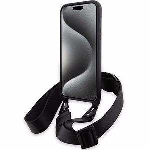 BMW M Edition Carbon Stripe & Strap ümbris jaoks iPhone 15 / 14 / 13 - must