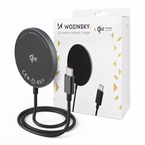 Wozinsky 15W Wireless Qi2 Induktiivne Laadija - must