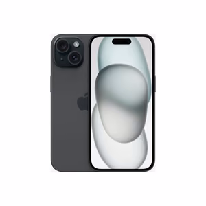 Apple iPhone 15 Black 6.1 " Super Retina XDR 2556 x 1179 pixels A16 Bionic Internal RAM 6 GB 128 GB Dual SIM 4G Main camera resolution 48+12 MP Secondary camera resolution 12 MP iOS 17