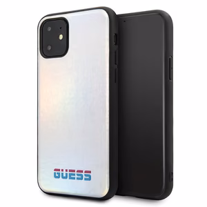 Guess GUHCN65BLD iPhone 11 Pro Max hõbedane/hõbedane kõva ümbris Iridescent