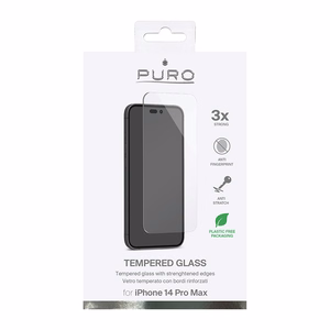 Puro karastatud ekraanikaitseklaas seadmele iPhone 14 Pro Max