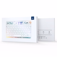 Dux Ducis Keyboard (CK Series) Wireless jaoks Laptop / Tablet / Phone - läbipaistev