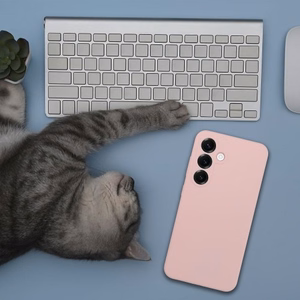 Ümbris "Silicone" Samsung S948 S26 Ultra puuder roosa