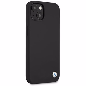 BMW Silikoonist allkirjastatud ümbris iPhone 13-le - must
