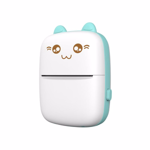 HURC9 Bluetooth Mini Kitty termoprinter rakendusega - sinine