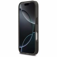 BMW M IML Metal Buttons Tricolor Lines MagSafe Ümbris jaoks iPhone 17 Pro Max - must