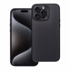 Ümbris jaoks iPhone 15 PRO MAX Carbon Elite Mag Cover compatible with MagSafe must