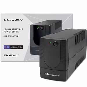 Qoltec 53774 katkematu toiteallikas (UPS) Line-Interactive 1 kVA 600 W 1 AC pistikupesa