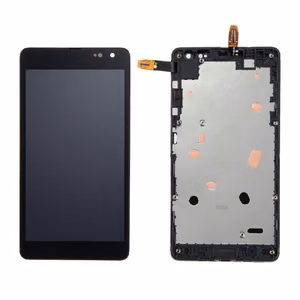 LCD ekraan Microsoft (Nokia) Lumia 535 puuteekraani ja raamiga must originaal 2S (kasutatud, klass B)